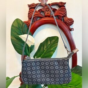 Y2K Nicci Stylish Gray Patterned Women's Shoulder Bag Purse